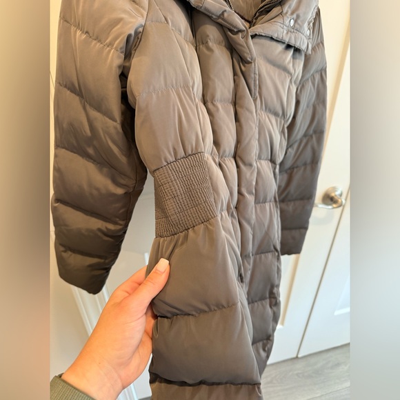 Cole Haan Women's Charcoal Puffer Jacket - Picture 3 of 9